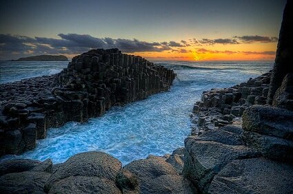 Giant's Causeway, Northern Ireland. Photography by Chris Lofqvist via 